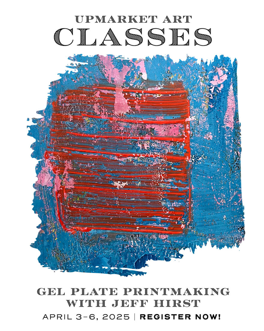 Jeff Hirst Gel Print Plate Class